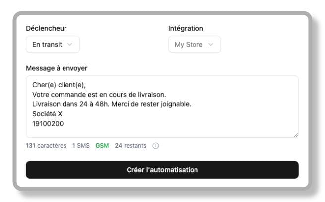 Automation Creation Interface