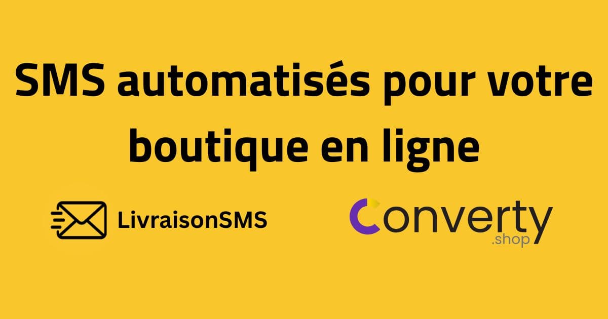Comment intégrer le SMSing à votre boutique Converty 
